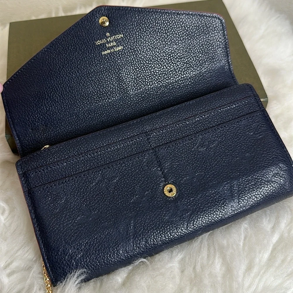 💯Authentic Louis Vuitton Impriente Long Wallet🍀